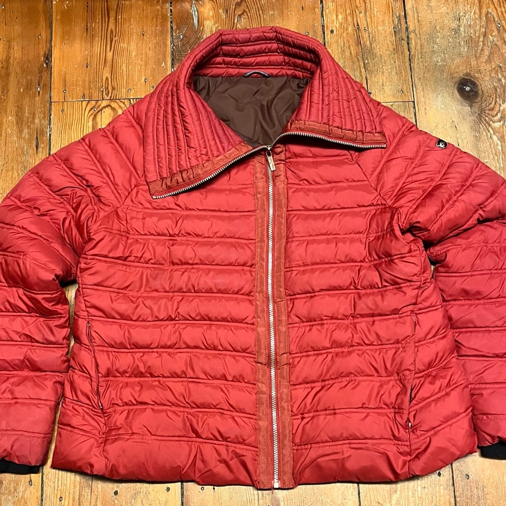 Craghoppers Women's Medium Red Puffer Jacket | Warm Winter Coat